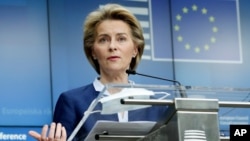 Chủ tịch Ủy ban Châu Âu, Ursula von der Leyen.