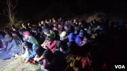 Buôn người tại Thái Lan (ảnh do quân đội Thái Lan cung cấp)