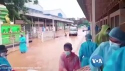 ရေကြီးမှုကြားက ကိုဗစ်ကပ်ရောဂါ ရေကြီးမှုကြားက ကိုဗစ်ကပ်ရောဂါ
