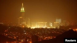 Вид на Мекку і Велику мечеть