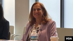 美国德国马歇尔基金会印太项目主任葛来仪。(2023年6月29日,美国之音锺辰芳拍摄)