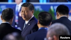 中国领导人习近平出席加州旧金山APEC峰会。(2023年11月17日)