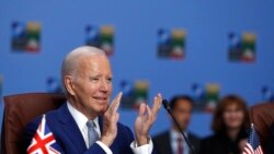 အခုနှစ် NATO ထိပ်သီးစည်းဝေးမှု သမိုင်းဝင် အခိုက်အတန့်ဟု သမ္မတ Biden သုံးနှုန်း  အခုနှစ် NATO ထိပ်သီးစည်းဝေးမှု သမိုင်းဝင် အခိုက်အတန့်ဟု သမ္မတ Biden သုံးနှုန်း