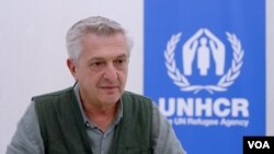 ဗွီအိုအေနဲ့ သီးသန့် ဆက်သွယ်မေးမြန်းမှုအတွင်းတွေ့ရတဲ့ ကုလသမဂ္ဂ ဒုက္ခသည်များဆိုင်ရာ မဟာမင်းကြီး Filippo Grandi