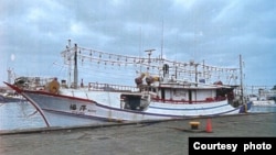 台湾农业部渔业署公布的“福洋266”渔船照片。(2024年7月5日,台湾渔业署提供)