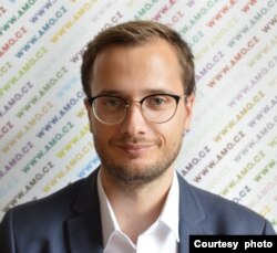 位于捷克首都布拉格的“国际事务协会”中国问题专家傅贤毅(Filip Šebok)(照片提供:傅贤毅)