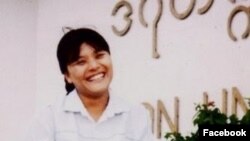 နိုင်ငံရေးလှုပ်ရှားမှုကြောင့် နှစ်ကြိမ်ထောင်ကျခဲ့ဖူးပြီး ယခုတကြိမ် ထပ်မံဖမ်းဆီးခံရသူ မနိုဘယ်အေး (ဓာတ်ပုံ facebook)