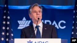 AIPAC မှာအမေရိကန်နိုင်ငံခြားရေးဝန်ကြီး Antony Blinken မိန့်ခွန်းပြော၊ ဂျွန် ၅၊ ၂၀၂၃