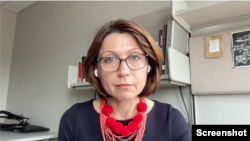“Росіяни часто маніпулюють ризиками і виносять це на міжнародну арену”, – коментує дослідниця атомної енергетики Мар'яна Буджерин. Фото: дослідниця атомної енергетики Гарвардського університету Мар'яна Буджерин, Skype