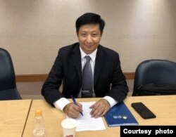 台湾国家政策研究基金会副研究员揭仲。(揭仲提供)