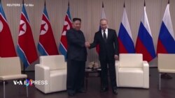 Lãnh đạo Triều Tiên tới Nga để họp với Putin Lãnh đạo Triều Tiên tới Nga để họp với Putin