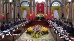 Tập Cận Bình kêu gọi Việt Nam ngăn chặn các thế lực bên ngoài ‘gây rối’ khu vực Tập Cận Bình kêu gọi Việt Nam ngăn chặn các thế lực bên ngoài ‘gây rối’ khu vực