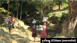 ရခိုင်ပြည်နယ်မှာ သောက်သုံးရေရှားပါးမှု ပိုမိုရင်ဆိုင်နေရ