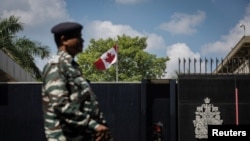 资料照片:加拿大驻新德里高级专员公署。(2023年9月19日)