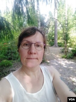 芬兰海门林纳市市民卡佳·玛佳娜·帕尔维亚宁(李方拍摄)