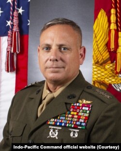 美国印太司令部副司令斯蒂芬·斯克伦卡中将