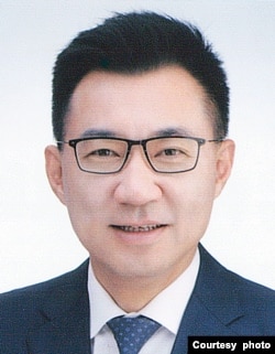 位于台北的国民党籍立法委员江启臣(照片提供:江启臣)