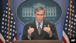 共和党籍前白宫国家安全顾问斯蒂芬·哈德利(Steven Hadley)(资料照:2007年12月3日)