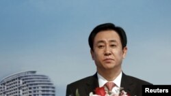 资料照:中国恒大集团创办人及董事局主席许家印。(路透社照片)