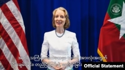 မြန်မာနိုင်ငံဆိုင်ရာ သံရုံးယာယီတာဝန်ခံ Susan Stevenson