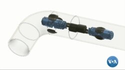 ရေပိုက်ပေါက်တာ စစ်ဆေးနိုင်တဲ့ စက်ရုပ် ရေပိုက်ပေါက်တာ စစ်ဆေးနိုင်တဲ့ စက်ရုပ်