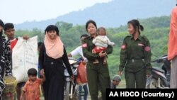 စစ်ဘေးရှောင်မွတ်ဆလင်များကို AA ကကြိုဆိုခဲ့ကြောင်း ထုတ်ပြန်ခဲ့သည့်မှတ်တမ်းဓာတ်ပုံ (မေ ၁၃၊ ၂၀၂၄)