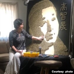 高智晟的夫人耿和女士 (耿和推特图片)