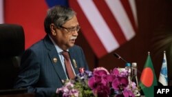 孟加拉国总统穆罕默德·谢哈布丁·楚普(Mohammed Shahabuddin Chuppu)(资料照:2023年9月7日)