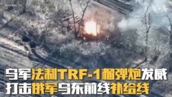 乌军法制TRF-1榴弹炮发威 打击俄军乌东前线补给线