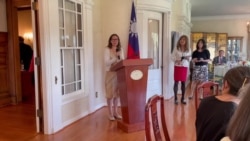 美国在台协会理事主席劳拉·罗森伯格(美国之音英语视频) 美国在台协会理事主席劳拉·罗森伯格(美国之音英语视频)