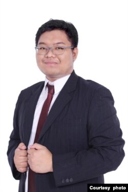 印尼巴查查兰大学国际关系学系学生哈基姆(Mohammad Apridio Salahuddin Hakim)(照片提供:哈基姆)