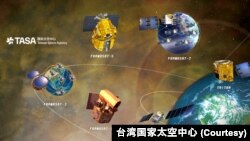 台湾国家太空中心(TASA)的台湾太空科技发展示意图。(图片来自台湾国家太空中心脸书)
