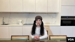 苏雨桐2010年逃离中国,但是这位记者在千里之外的柏林仍然继续面临来自北京的严重的跨国镇压。(美国之音宋礼安拍摄)