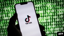 手机上的 TikTok标识