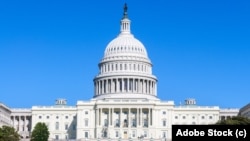资料照片:美国国会大厦。