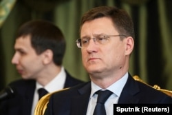 资料照:俄罗斯副总理亚历山大·诺瓦克(Alexander Novak)