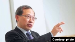 位于台北的两岸政策协会理事长谭耀南(照片提供:谭耀南)