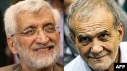 အီရန် သမ္မတလောင်း Masoud Pezeshkian နဲ့ Saeed Jalili