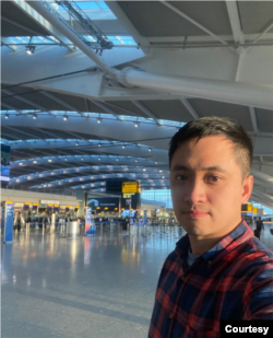 流亡英国的香港前区议员郭子健 (郭子健提供)