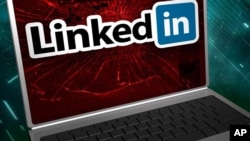 领英资料照(美联社)