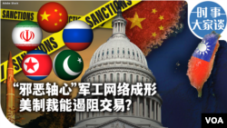 时事大家谈:“邪恶轴心”军工网络成形 美制裁能遏阻交易?