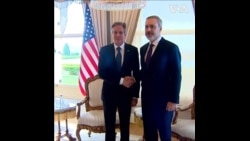 布林肯会晤土耳其外长哈坎·菲丹 