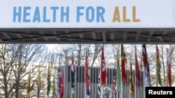 资料照:位于瑞士日内瓦的世界卫生组织总部(2023年2月2日)