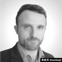 史凯文 “异言网”派驻于台北的计划经理 (史凯文提供)