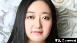 资料照:中国女权活动人士李翘楚 (照片来自博讯新闻网)