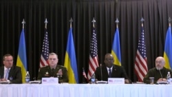 ယူကရိန်းအရေး ကာကွယ်ရေးဝန်ကြီးတွေ ဂျာမနီမှာဆွေးနွေး
