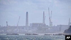 从日本北部的福岛县浪江町看到的福岛第一核电站。(2023年8月24日)