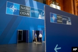 北约峰会在美国首都华盛顿会展中心举办。(2024年7月9日)
