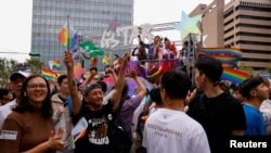 第21届台湾同志游行10月28日在台北登场,约有15万人共襄盛举