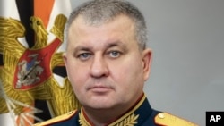 资料照片:俄罗斯军方副总参谋长瓦迪姆·沙马林中将。(2023年10月6日)
